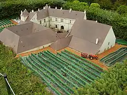 Maquette du parc Mini-Europe