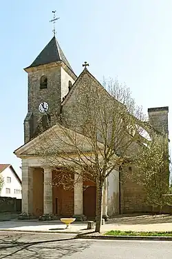 Façade et porche Renaissance.