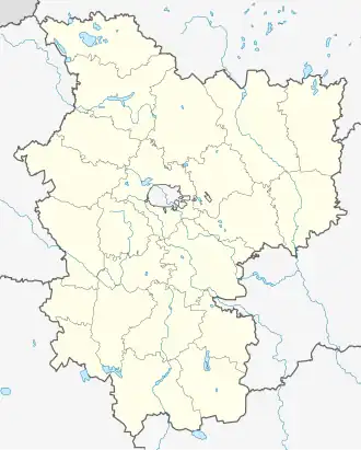 Voir sur la carte administrative du voblast de Minsk