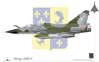 Mirage 2000N escadron 1/4 Dauphiné.