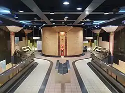 Vue générale de la mezzanine