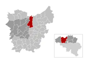 Localisation de Lochristi
