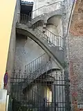 Escalier d’accès à la Tribuna