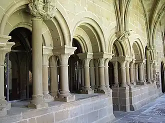 Entrée de la salle capitulaire.