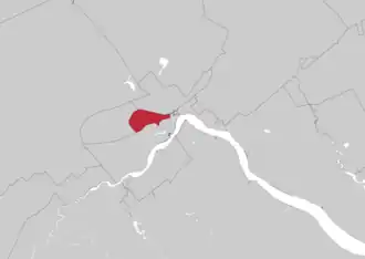 Carte de la circonscription