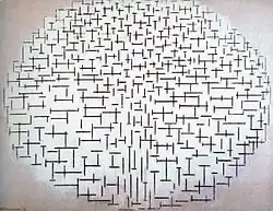 Piet Mondrian, Jetée et Océan, 1915