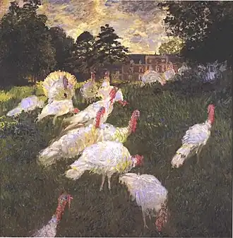 Claude Monet: Les Dindons, 1877 (musée d'Orsay).