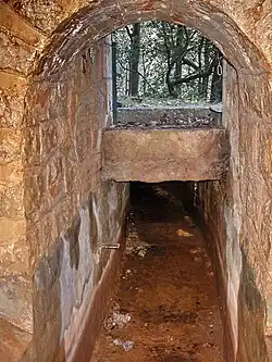 Tunnel du canal Jourdan : sortie.