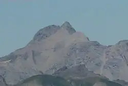 Mont-Pelat 3&nbsp;050&nbsp;m vu du sud-est.