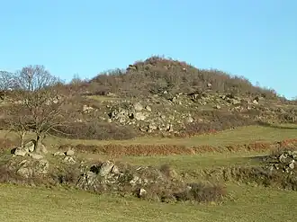 Vue du sommet du mont Redon