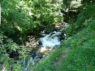 La Montane en aval de la Redole.