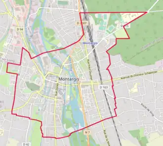 Carte OpenStreetMap.