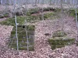 Restes des bâtiments annexes