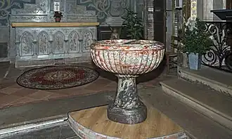 Fonts baptimaux du XVIIIe.