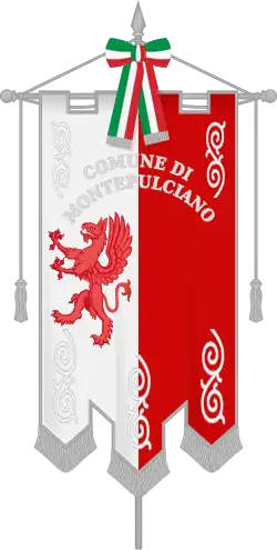 Drapeau de Montepulciano
