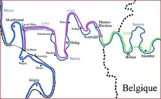 Image illustrative de l’article Chemin de fer de Monthermé à Hautes-Rivières