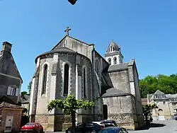 Le chevet de l'église Saint-Pierre-ès-Liens.