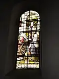 Vitrail de l'église - Don de la famille Justin Grimaitre Berberat