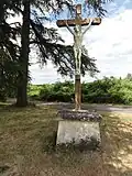 Une croix de chemin.