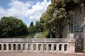 Pont sur le Loir, à Montoire-sur-le-Loir.