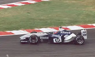 Avec la FW25 à moteur BMW, Juan Pablo Montoya et Williams passeront proches des titres mondiaux 2003