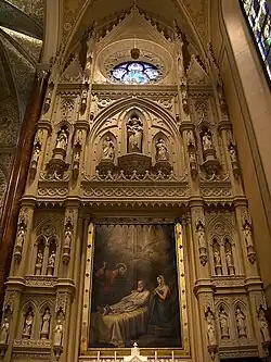 Chapelle côté nord.