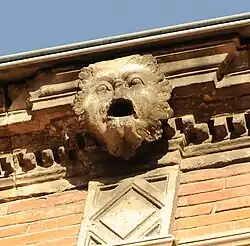 Mufle de lion / gargouille (hôtel Thomas de Montval)