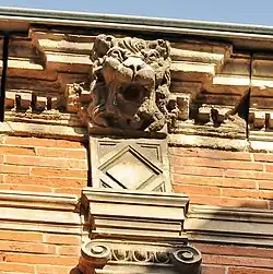 Mufle de lion / gargouille (hôtel Thomas de Montval)