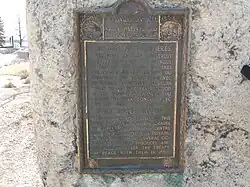 Monument du Fort des Trois-Rivières.