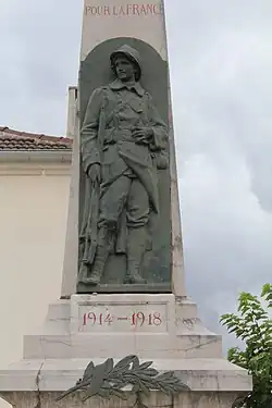 Monument aux morts du Deschaux.