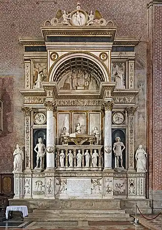 Monument  du doge Andrea Vendramino, 1495.