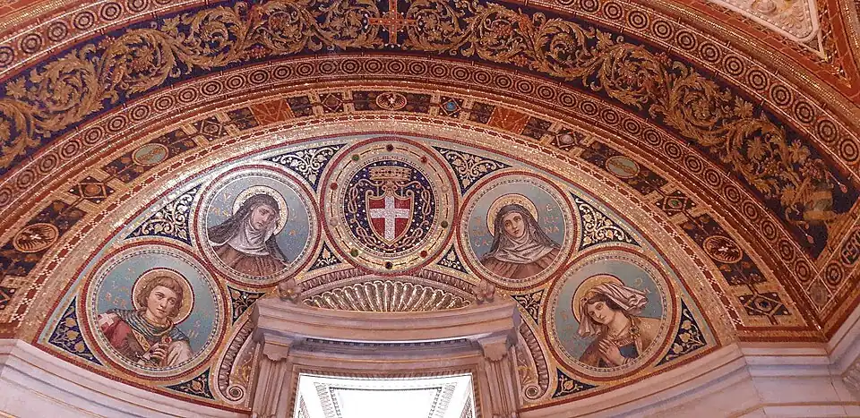 Détail d'une lunette.