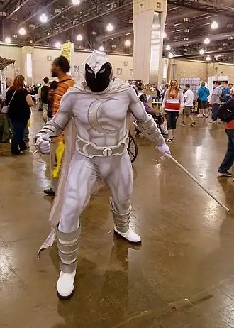 Cosplay de Moon Knight.