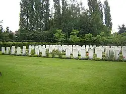 Moorseele Military Cemetery.