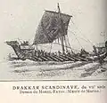 Viking ships Drakkar Scandinave du VIIe siècle