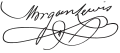 Signature de Morgan Lewis