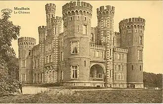 Château de Moulbaix vers 1900