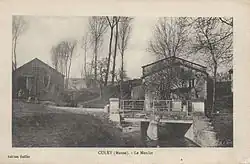 Le moulin du village en 1916.