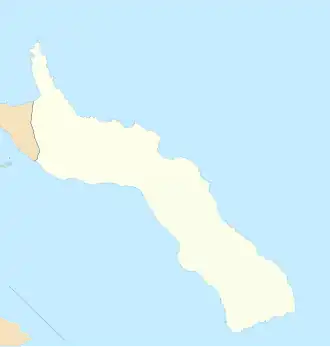 Voir sur la carte administrative de la communauté monastique du mont Athos