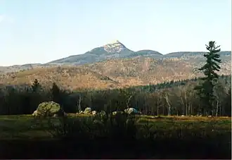 Vue du mont Chocorua.
