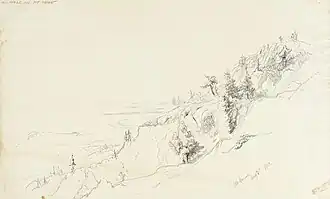 Mount Desert, 1858, Musée d'Art du comté de Los Angeles