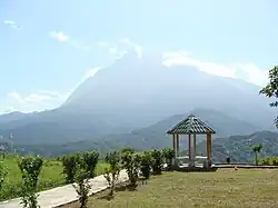Vue sur le mont Kimbalu.