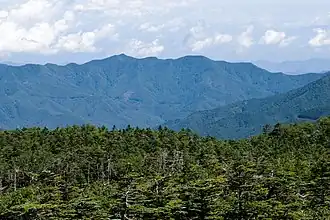 Vue du mont Takamagahara