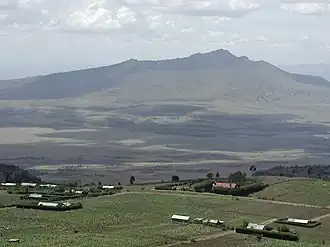 Vue du mont Longonot.
