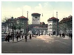 L'Isartor en 1900