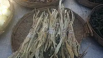 Racines pour préparer une boisson locale (munkoyo)