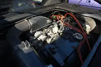 Vue générale du moteur 2.2S de 1983.