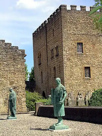 Terrasse du musée Despiau-Wlérick.