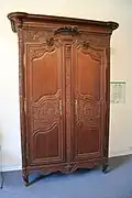 Armoire normande de mariage de Foucarmont, XIXe&nbsp;siècle.