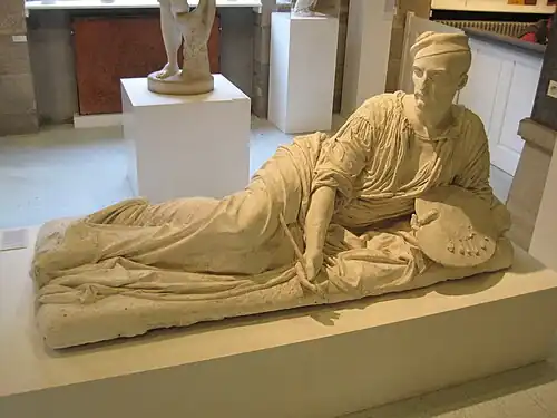 Monument à Théodore Géricault (1840), plâtre original, musée des Beaux-Arts de Lons-le-Saunier.